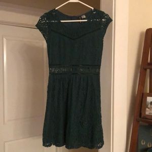 H&M Divided brand Green Lace Dress